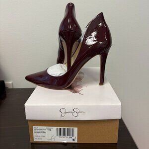 Jessica Simpson Cambredge Stiletto - BURGUNDY